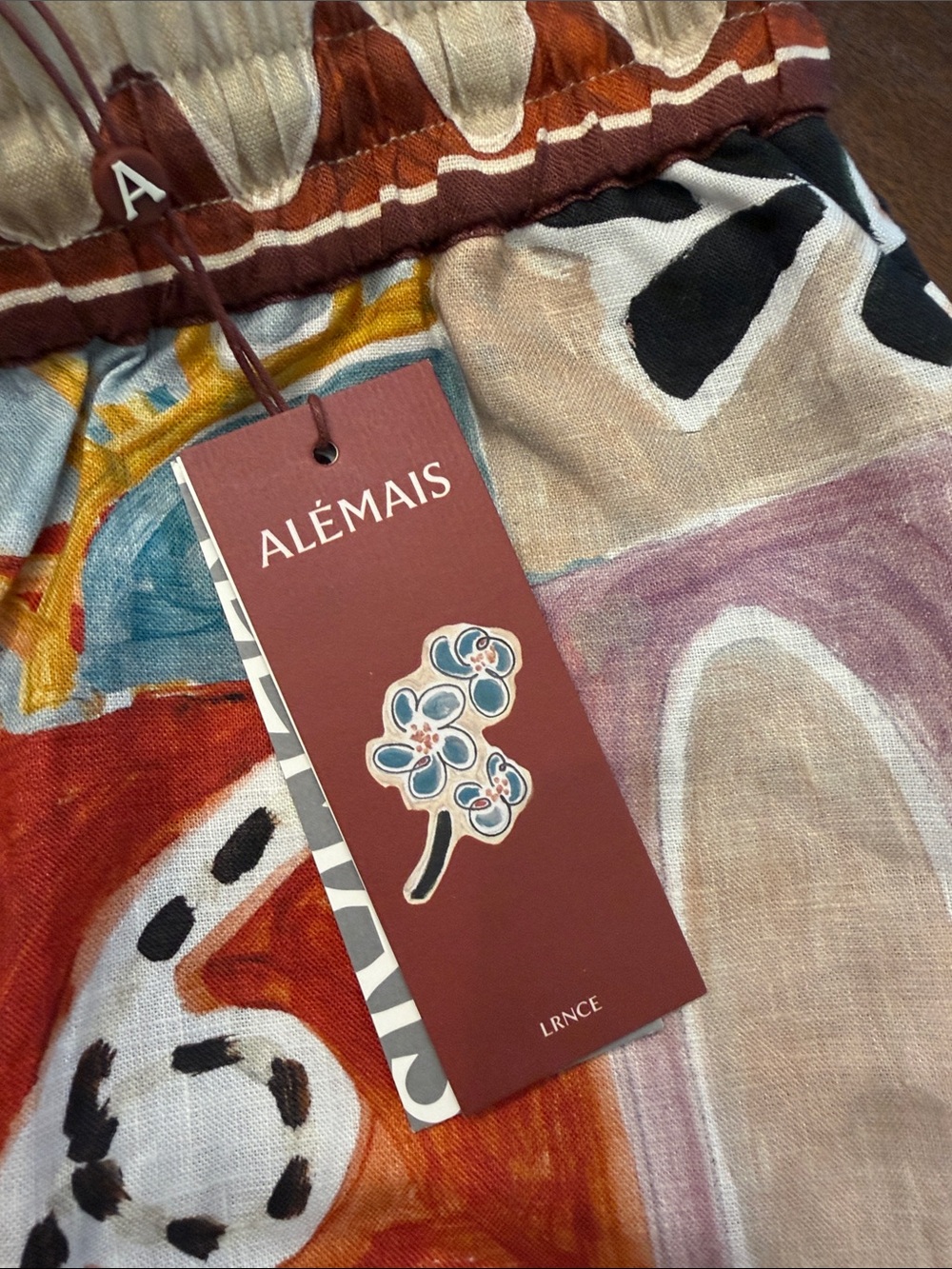Alemais Multicolor Abstract Printed Women’s Shorts - Picture 2 of 3